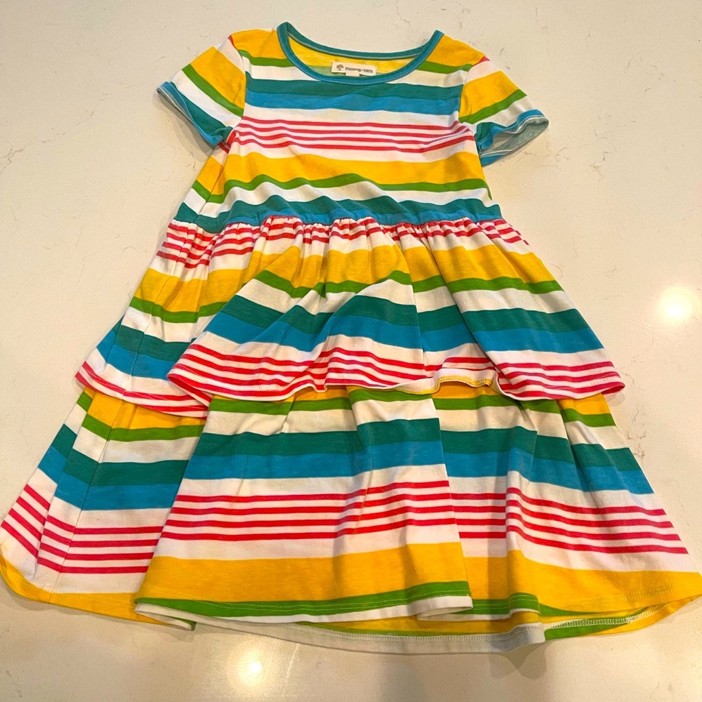 4 Year Tucker Tate girls striped dress
